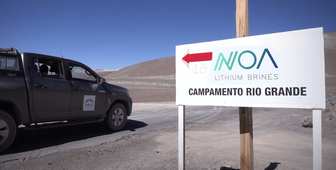 Litio: NOA Lithium Brines anuncia resultados de alta ley en su proyecto Río Grande
