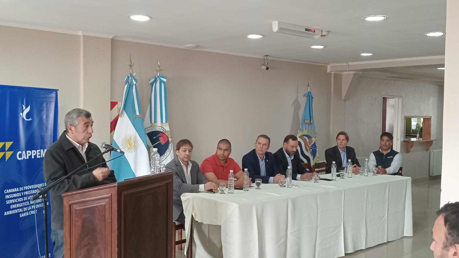A new suppliers chamber was founded in the province of Santa Cruz