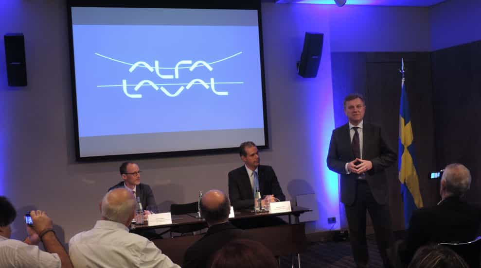 TOM ERIXON, CEO DE ALFA LAVAL, EN ARGENTINA