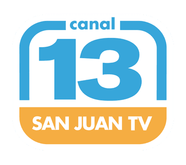 CANAL 13 Y DIARIO 13 SAN JUAN Logo