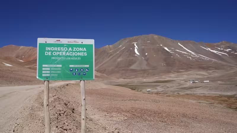 Cobre: Los Azules solicitó el ingreso al RIGI