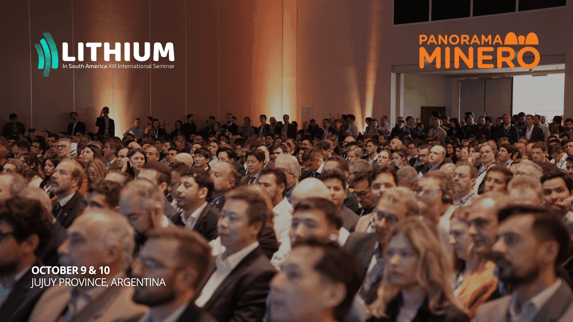 The Event of the Year in Lithium: A Meeting of Industry Leaders on October 9 and 10