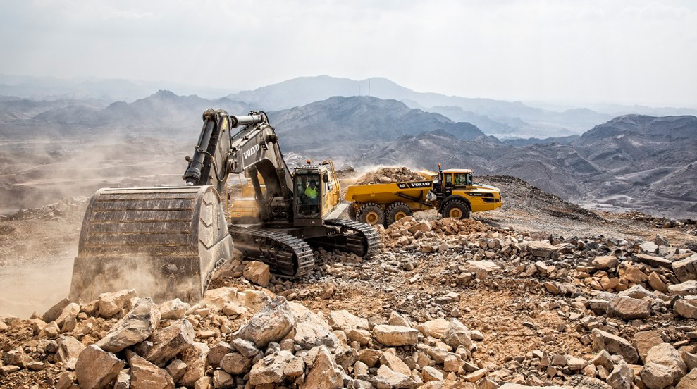 Volvo CE lanza nuevas excavadoras para minería mediana y construcción pesada