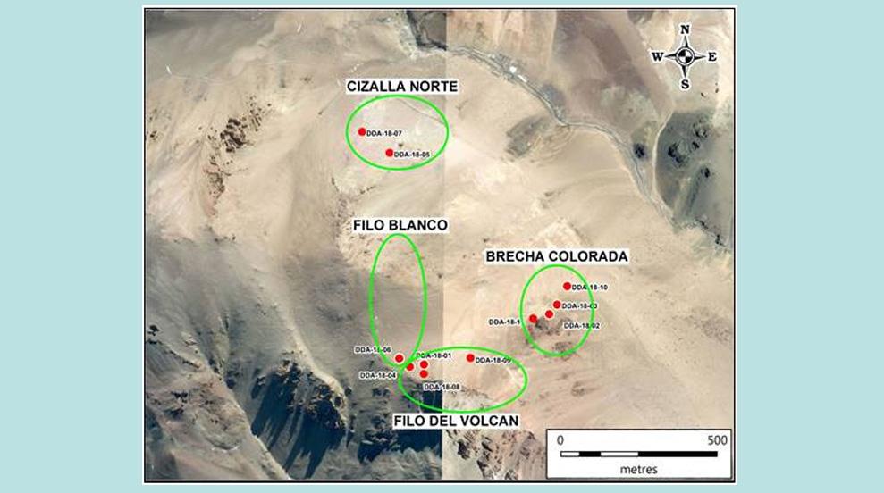 Golden Arrow Drill establece nuevo blanco en proyecto polimetálico Antofalla