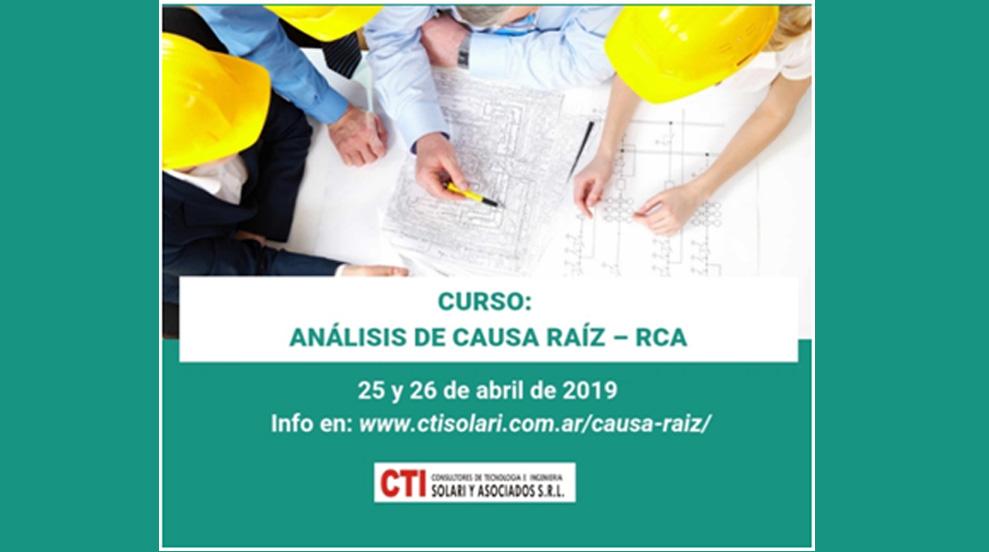 Curso: “Análisis de Causa Raíz – RCA”