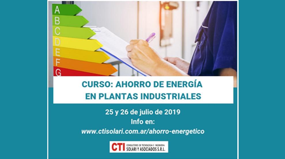 Curso: “Ahorro de Energía en Plantas Industriales”