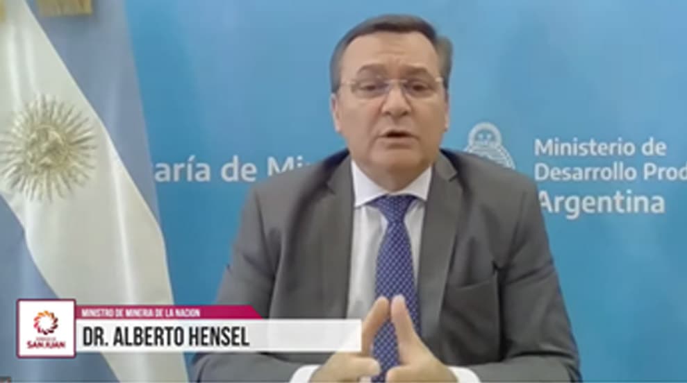 Hensel participó del Seminario Internacional San Juan Tierra Minera