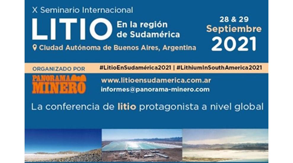 El encuentro más destacado de la industria del litio se realizará en Buenos Aires el 28 y 29 de septiembre