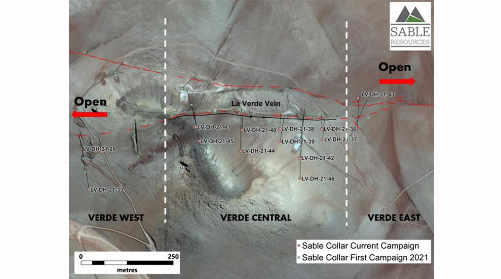 Proyecto El Fierro: Sable intercepta mineralización de plata de alta ley