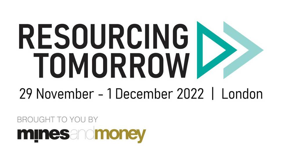 Resourcing Tomorrow, brought to you by Mines and Money Driving Sustainability and Investment in Mining