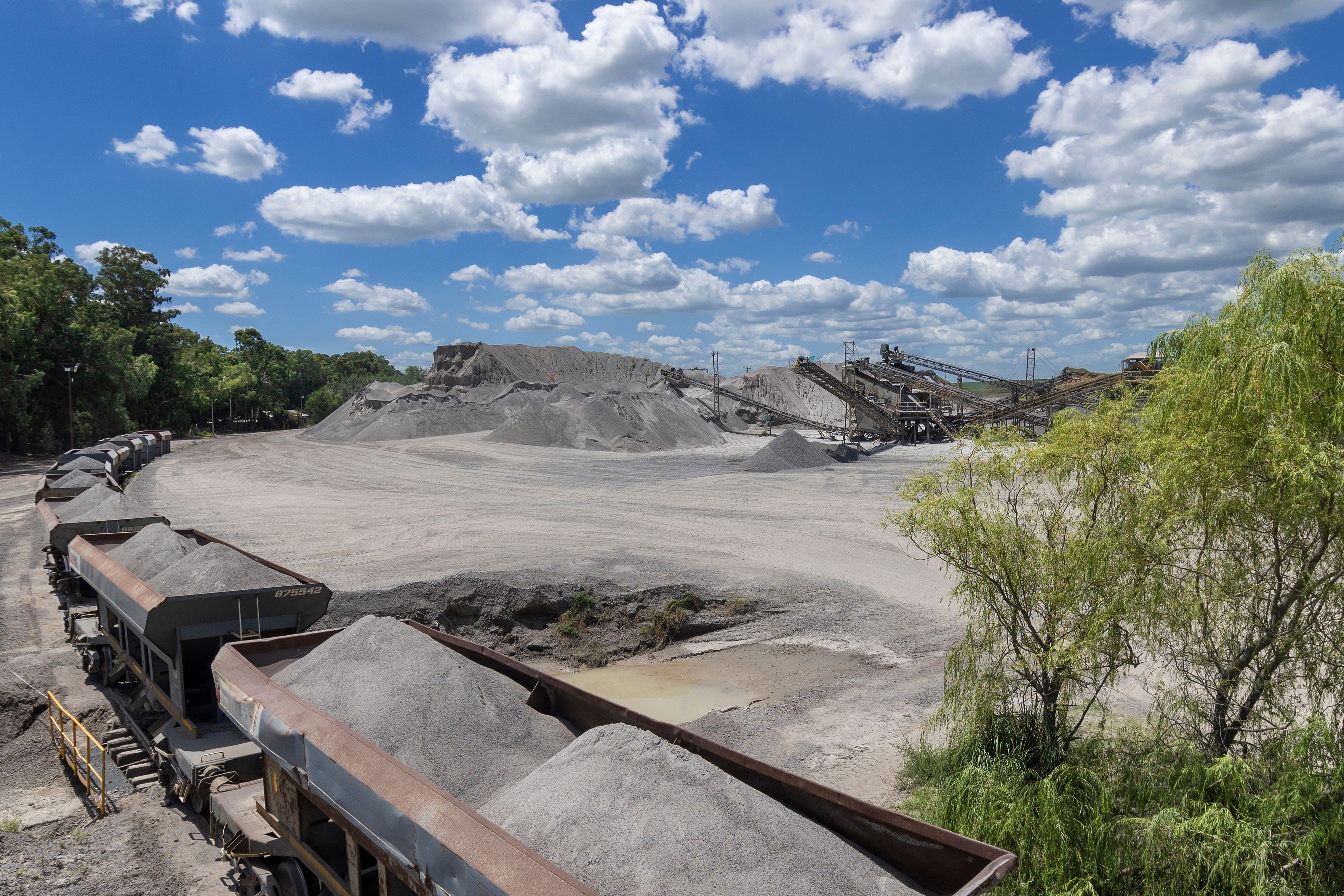 La situación de la actividad en Olavarría, el principal centro minero de Buenos Aires