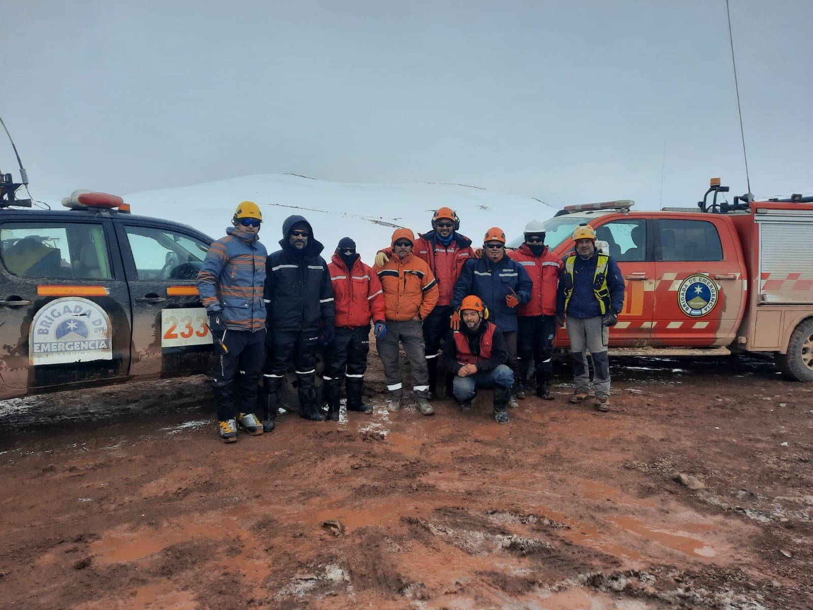 Una operación del equipo de Veladero, Lama y el Gobierno de San Juan puso a salvo a 16 personas de una empresa de exploración