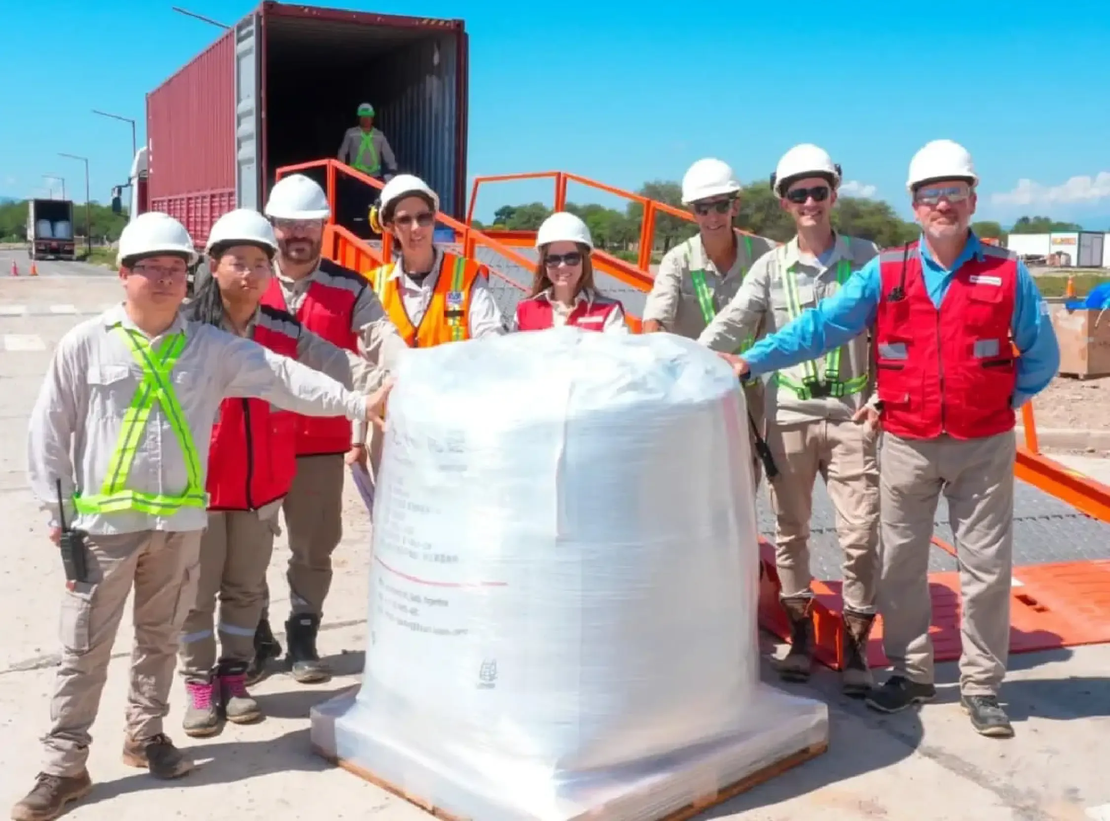 Ganfeng Completed Its First Export: “Lithium From Salta to the World!”, a Milestone for Argentine Mining