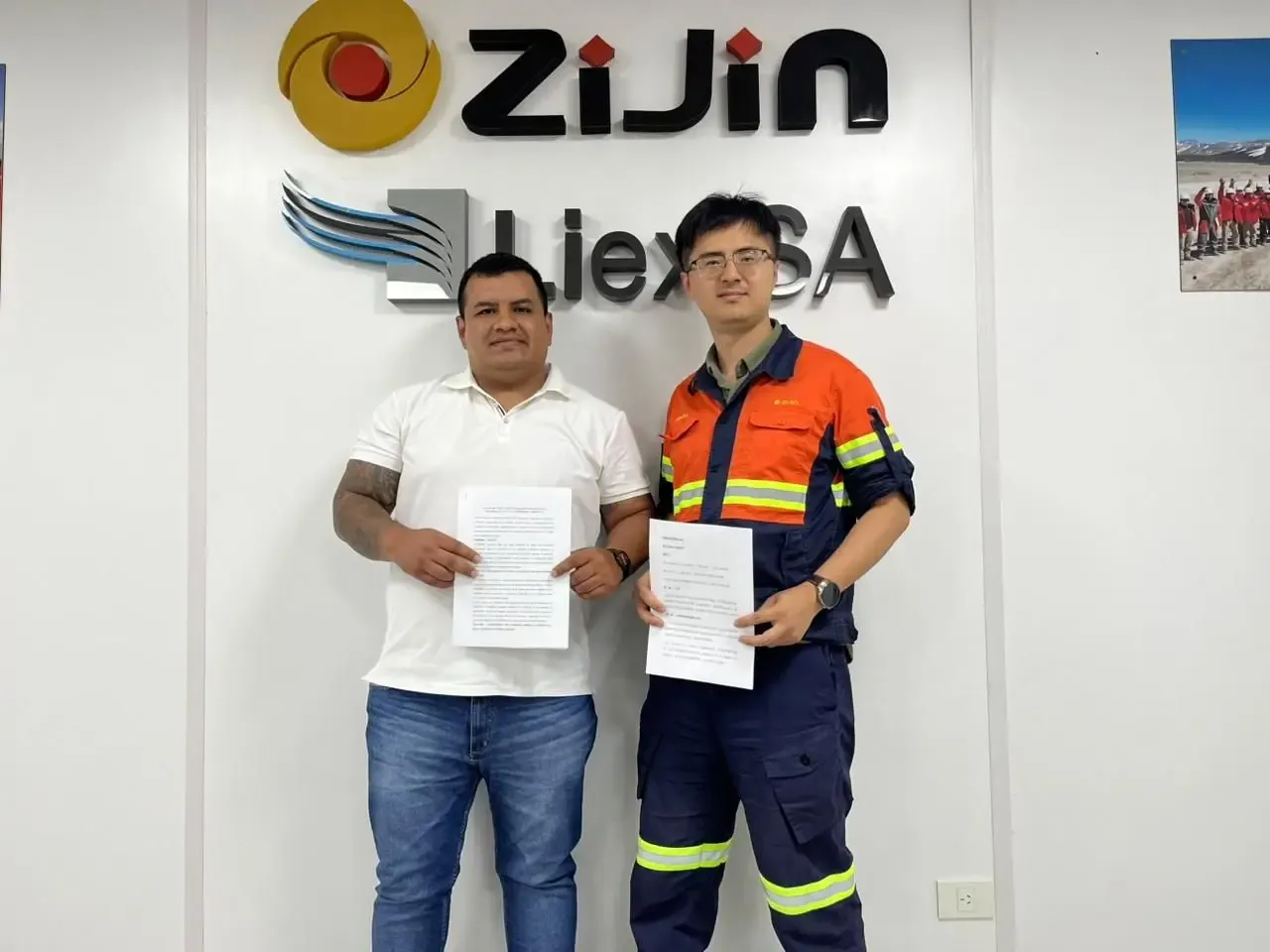 Zijin and the Tinogasta Suppliers Chamber Work on a Key Water Infrastructure Project for the Community