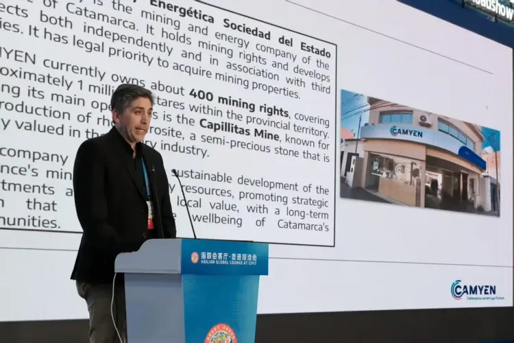 Illustrative image for the news: Catamarca Showcased Its Mining Potential at China's CIFIT Fair: CAMYEN Seeks to Attract Strategic Investment | Panorama Minero