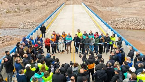 Imagen ilustrativa para la noticia: Glencore inauguró dos puentes en Calingasta y sumó una nueva infraestructura para el proyecto El Pachón | Panorama Minero