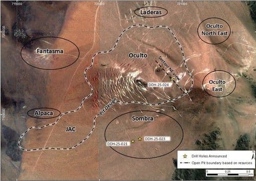 Imagen ilustrativa para la noticia: AbraSilver perfora el mejor intercepto de oro de su historia en Diablillos