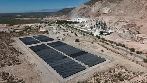 Illustrative image for the news: Caleras San Juan Increases Capacity of Its Photovoltaic Park | Panorama Minero