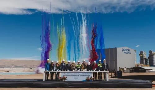 Imagen ilustrativa para la noticia: POSCO pone en marcha la Planta II de Sal de Oro marcando el inicio de inversiones RIGI en minería argentina