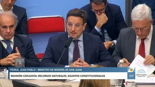 Imagen ilustrativa para la noticia: San Juan defendió su posición sobre Glaciares, que mañana se trata en Diputados: “Venimos con la evidencia científica” | Panorama Minero