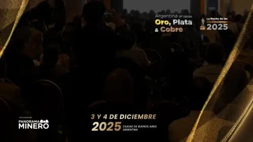 Imagen ilustrativa para la noticia: La minería argentina cierra el 2025 con un evento clave en Buenos Aires: inversiones, geopolítica, infraestructura y la gala anual del sector | Panorama Minero