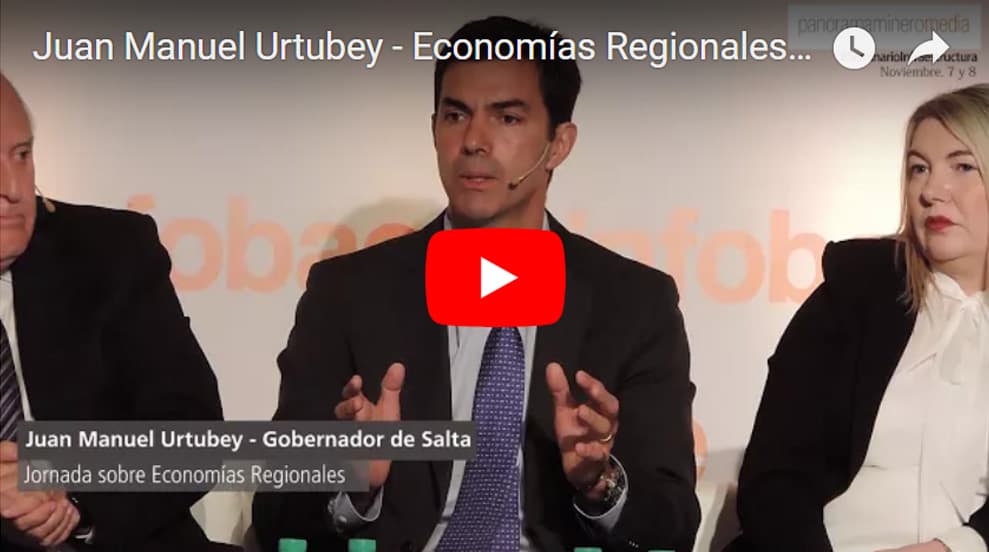 VIDEO | Juan Manuel Urtubey – Economías Regionales (Cobertura PM)