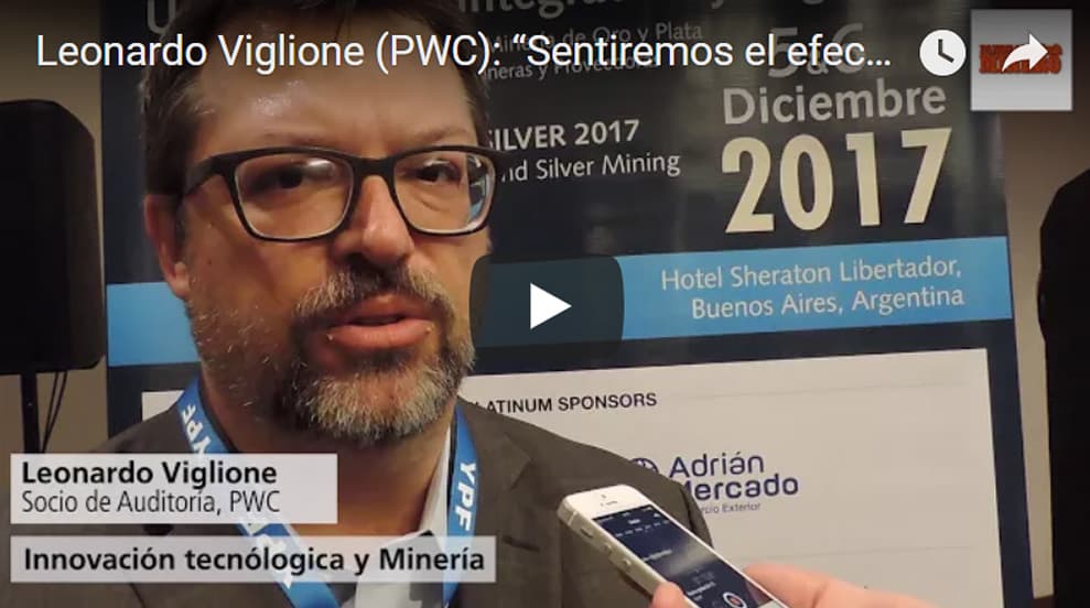 Imagen ilustrativa para la noticia: VIDEO | Leonardo Viglione (PWC): “Sentiremos el efecto multiplicador de la tecnología” | Panorama Minero