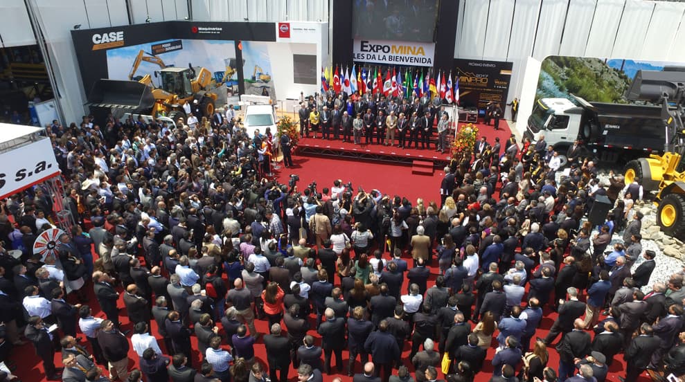 Imagen ilustrativa para la noticia: ESTE MIÉRCOLES SE INAUGURÓ EXPOMINA PERÚ 2018 CON PRESENCIA DE AUTORIDADES NACIONALES Y EXTRANJERAS | Panorama Minero