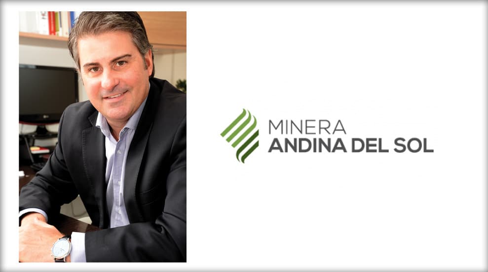 Imagen ilustrativa para la noticia: Marcelo Álvarez pasa a Minera Andina del Sol y deja Goldcorp | Panorama Minero