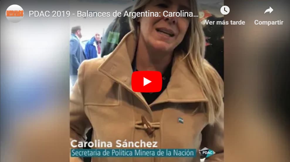 Imagen ilustrativa para la noticia: Balances de PDAC 2019: Ing. Carolina Sánchez, secretaria de Política Minera de la Nación | Panorama Minero