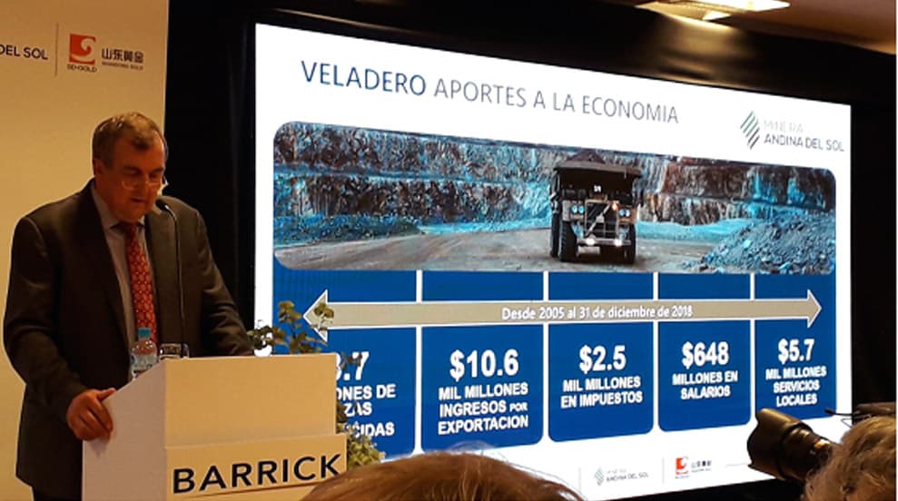 Imagen ilustrativa para la noticia: Barrick reafirma su compromiso con Veladero, y abre expectativas con Lama | Panorama Minero