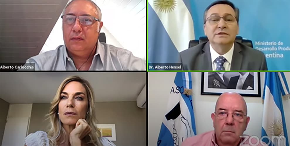 Hensel, Laplace y Carlocchia analizaron el estado del sector en el Día de la Minería