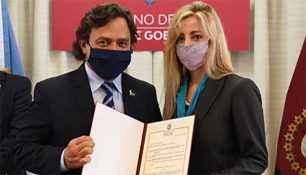 Salta: El gobernador Sáenz tomó juramento a la nueva Secretaria de Minería y Energía