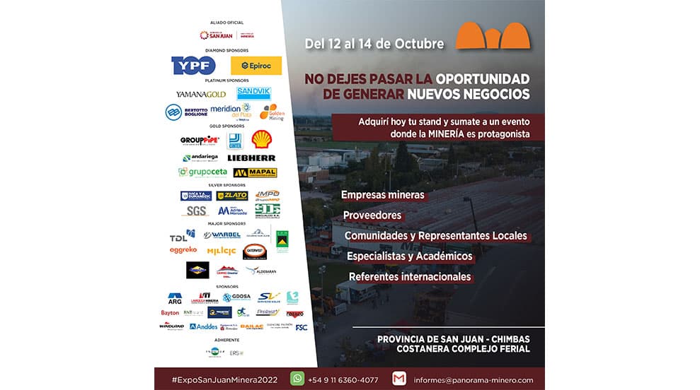 La Expo San Juan Minera 2022 se prepara para recibir a miles de visitantes