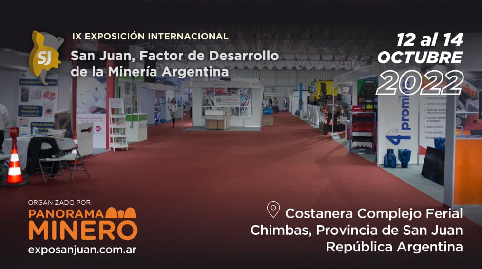 Eventos: San Juan Tierra Minera y la expo de Panorama Minero unen fuerzas del  12 al 14 de octubre