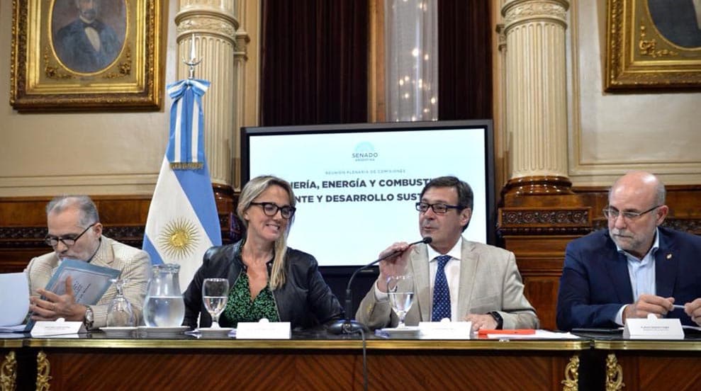 En el Senado nacional Rubén Uñac inició el debate sobre cierre de minas