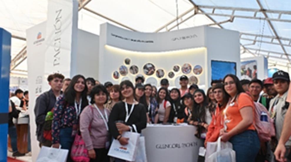 Pachón: Estudiantes de Calingasta asistieron a la Expo San Juan Minera